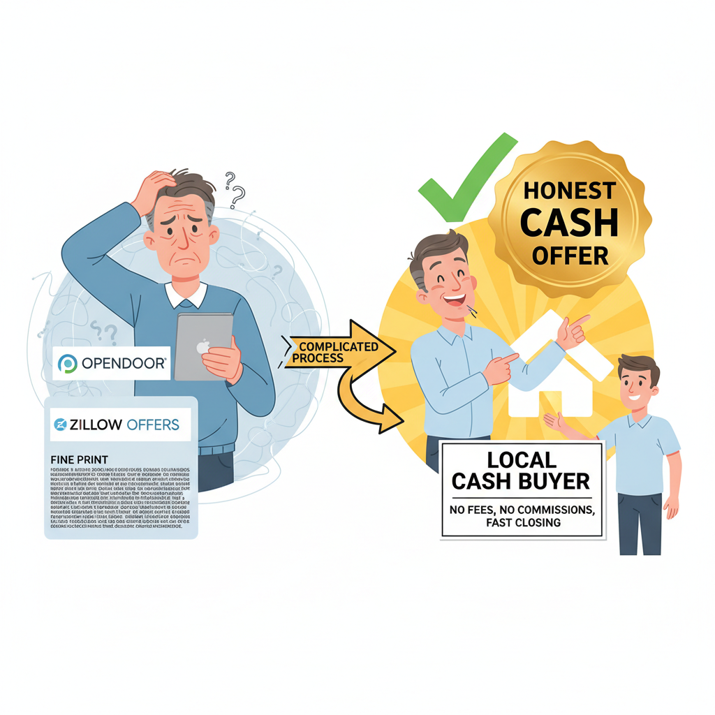 Opendoor Alternatives: Faster Closes, No Service Fees, Real Cash Offers