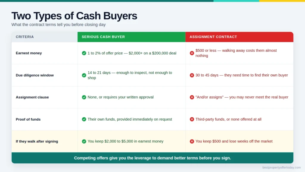 What Happens If a Cash Buyer Backs Out of Your Deal