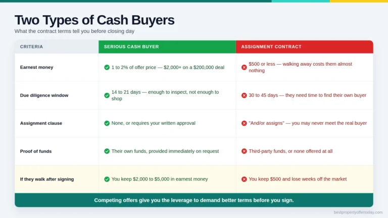 What Happens If a Cash Buyer Backs Out of Your Deal