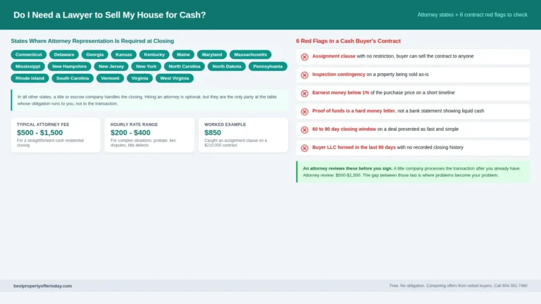 Do I Need a Lawyer to Sell My House for Cash?