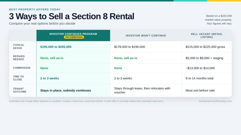 Selling a Rental With Section 8 Tenants: What the HAP Contract Means at Closing