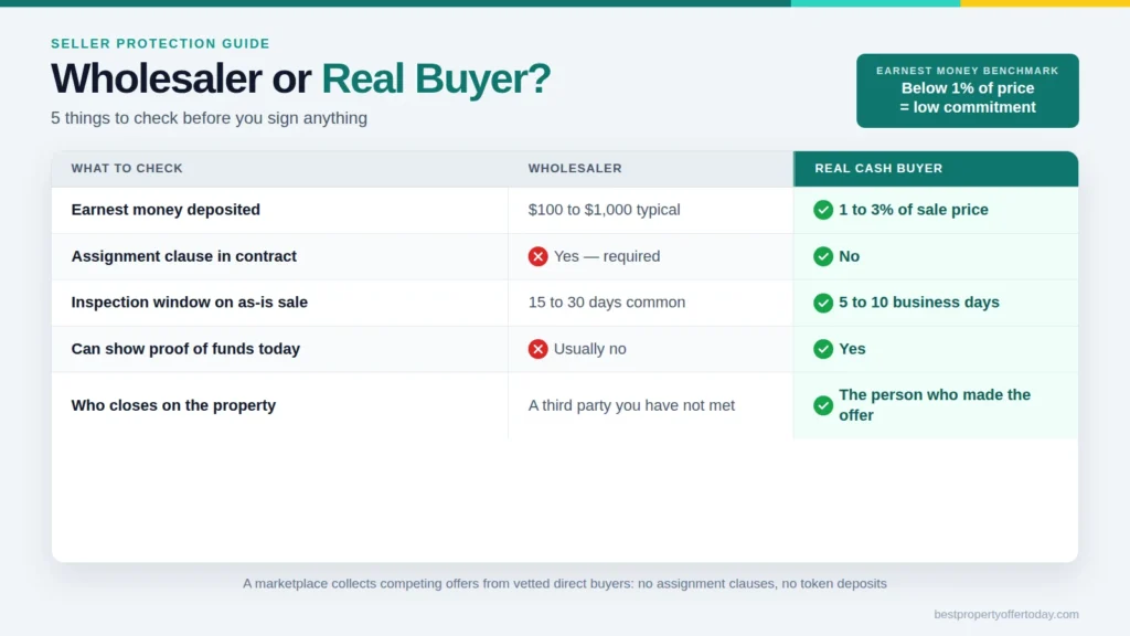 What Is a Real Estate Wholesaler? How to Tell One from a Real Cash Buyer