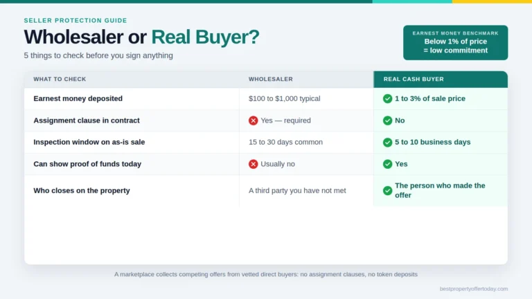 What Is a Real Estate Wholesaler? How to Tell One from a Real Cash Buyer