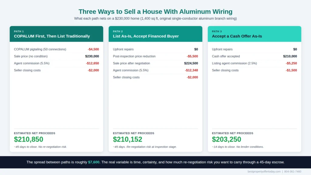 Selling a House With Aluminum Wiring: Disclose, Fix, or Skip Repairs