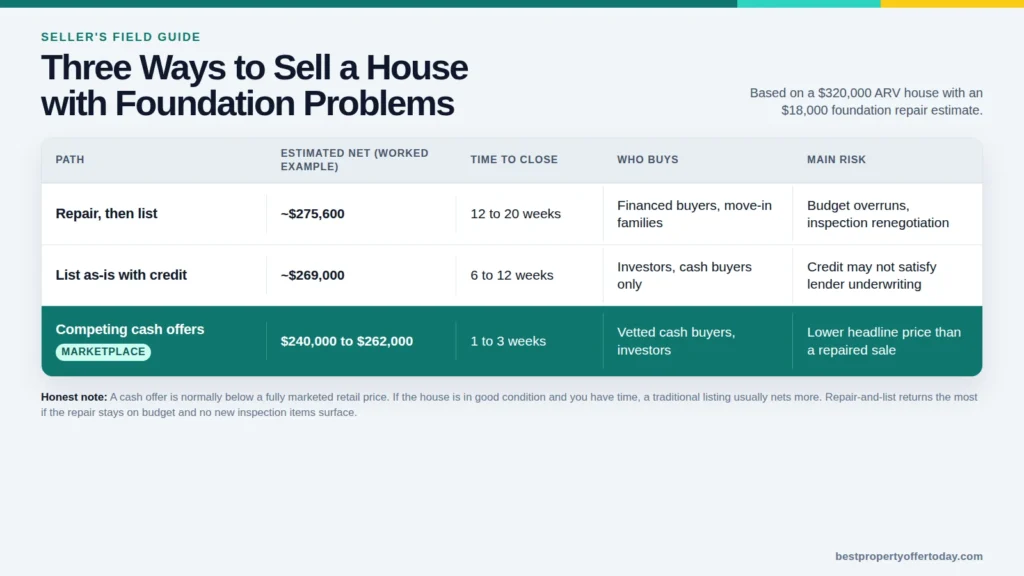 Selling a House with Foundation Problems