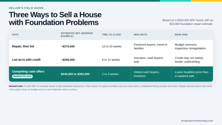 Selling a House with Foundation Problems