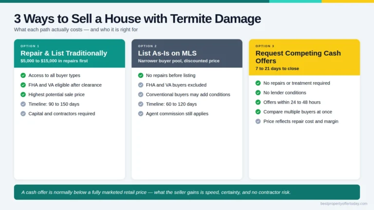 Selling a House with Termite Damage