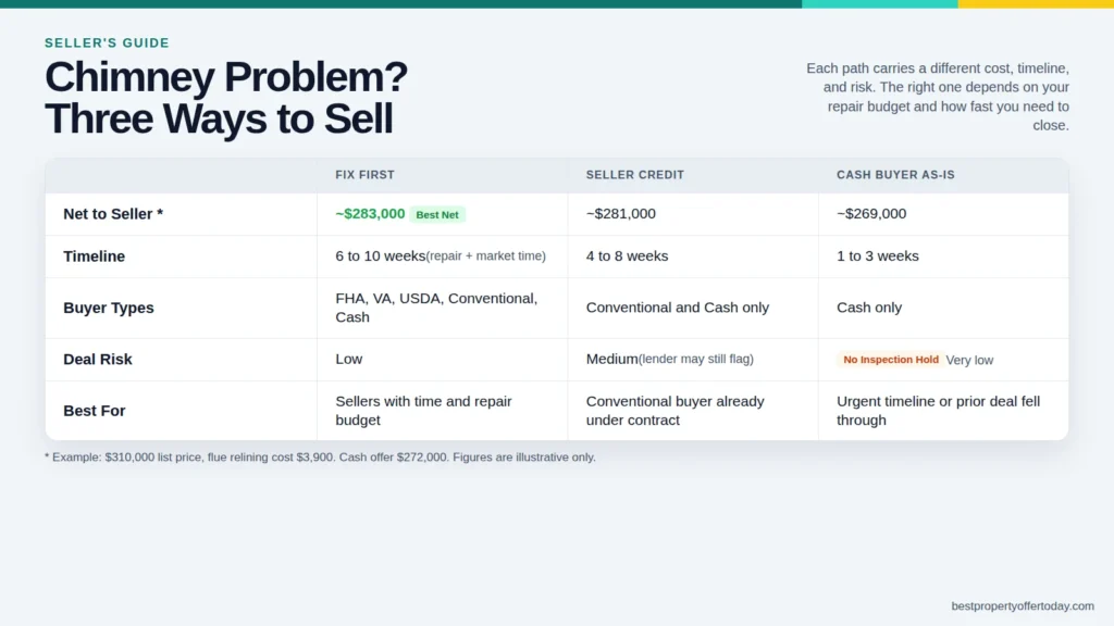 Selling a House with Chimney Problems