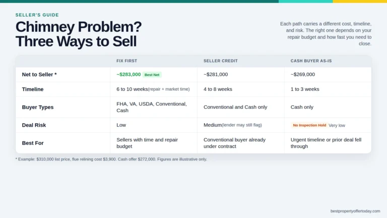 Selling a House with Chimney Problems